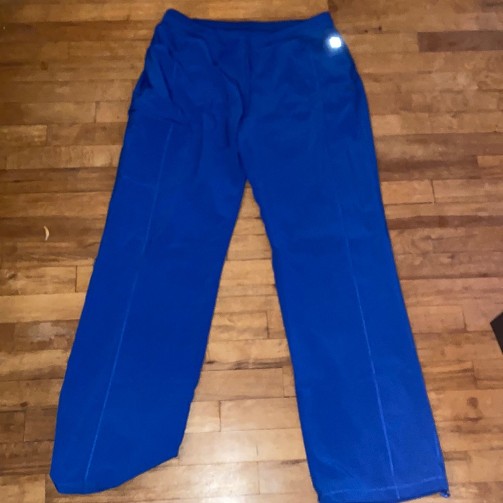 Bright blue scrub pants!!